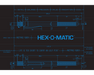 HEX-O-MATIC - Silver Ballpoint
