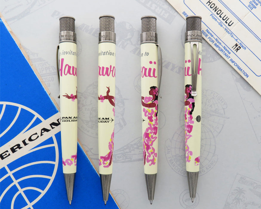 Pan Am® - Rollerball con póster de Hawái