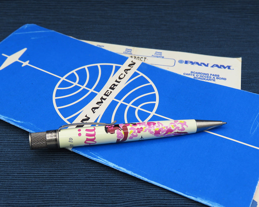 Pan Am® - Rollerball con póster de Hawái