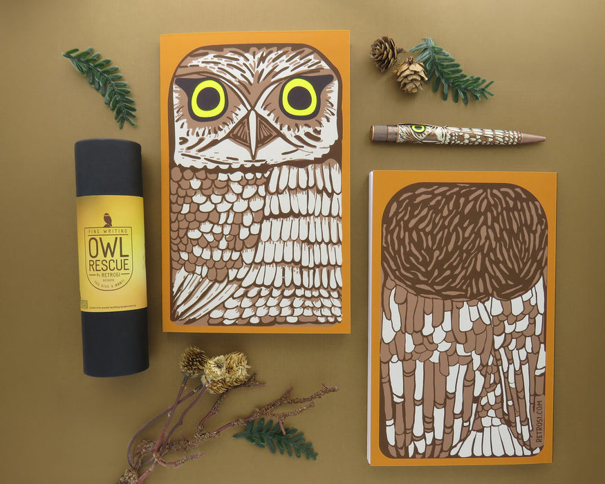 Owl Rescue Classic Notebook