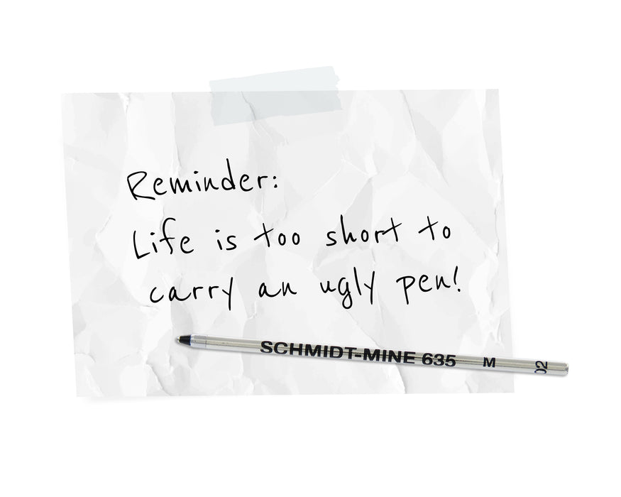 Elite Tornado™ Mini D1 Black Ballpoint Refill 5pk