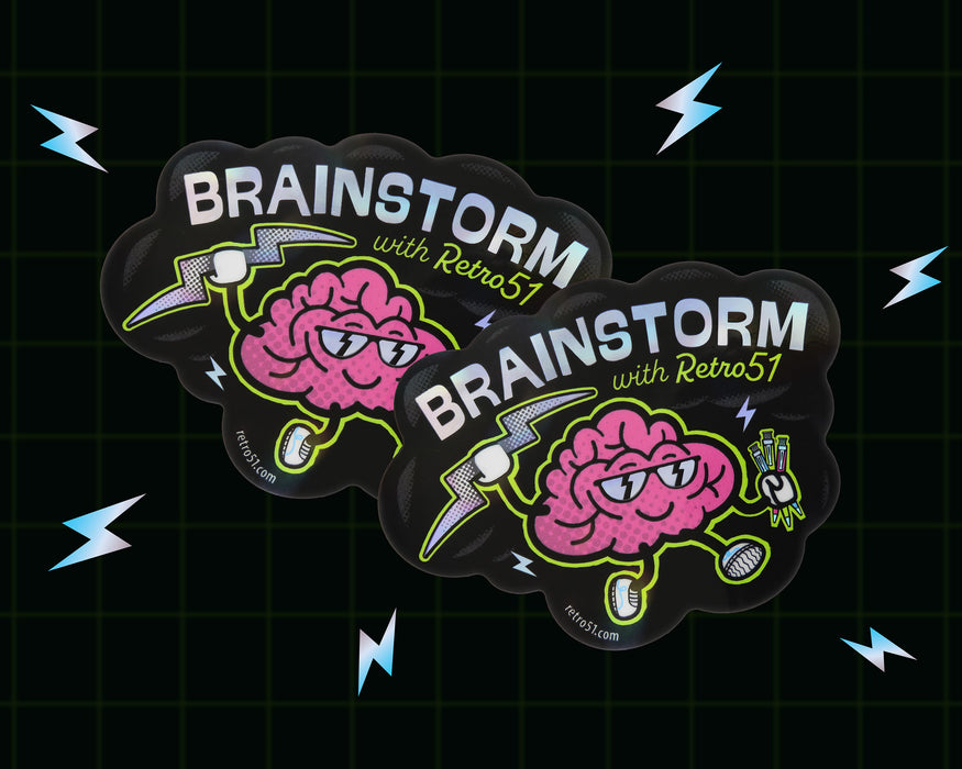 'Brainstorm' Sticker