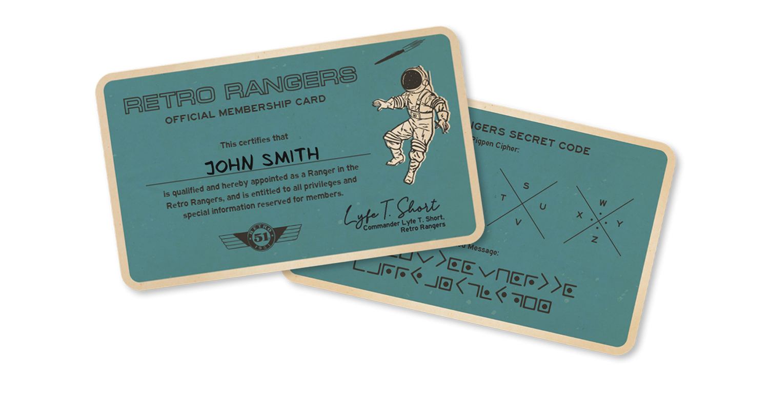 Become a Retro Ranger