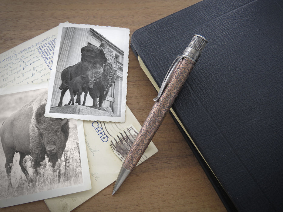 Smithsonian Bison: Standing Strong Rollerball Pen