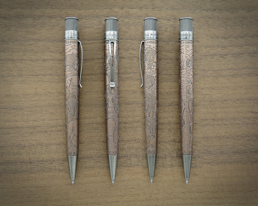 Smithsonian Bison: Standing Strong Rollerball Pen