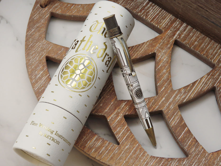 Tornado™ Vintage Metalsmith - Cathedral Rollerball Pen