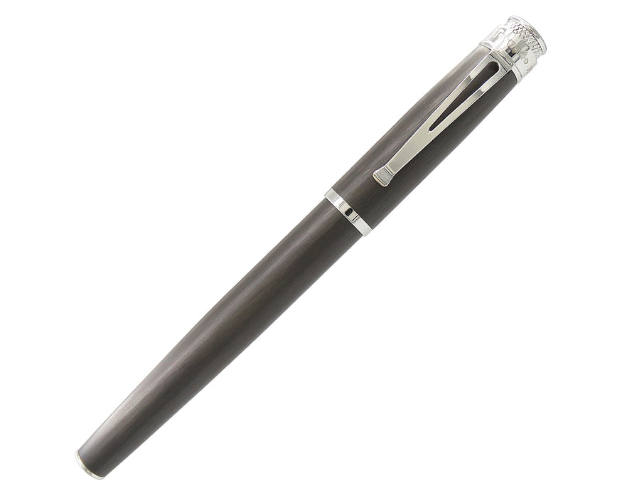 Tornado™ Platinum Executive  - Black Nickel Fountain Pen