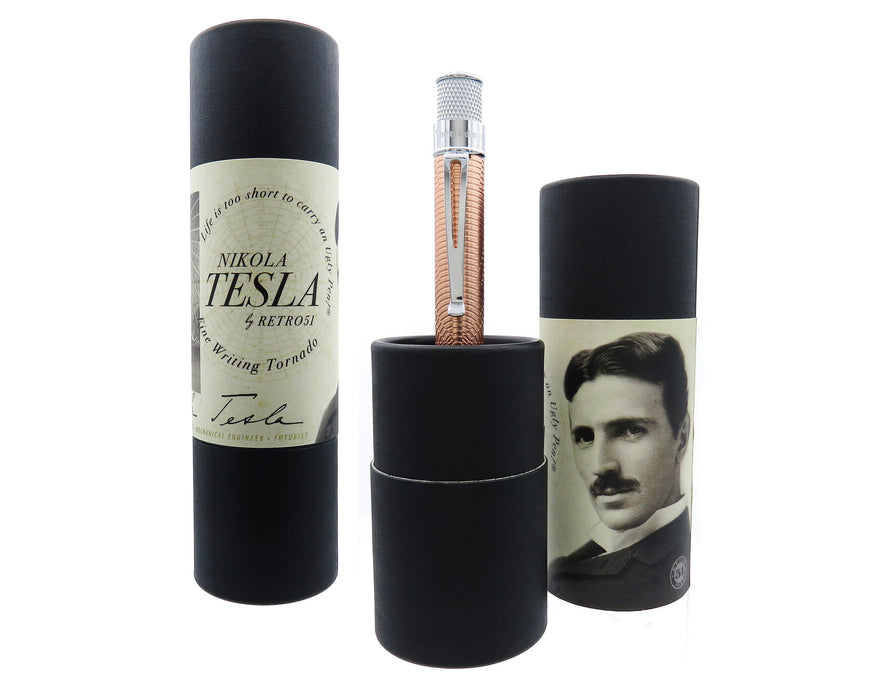 Tornado™ Vintage Metalsmith - Nikola Tesla Rollerball