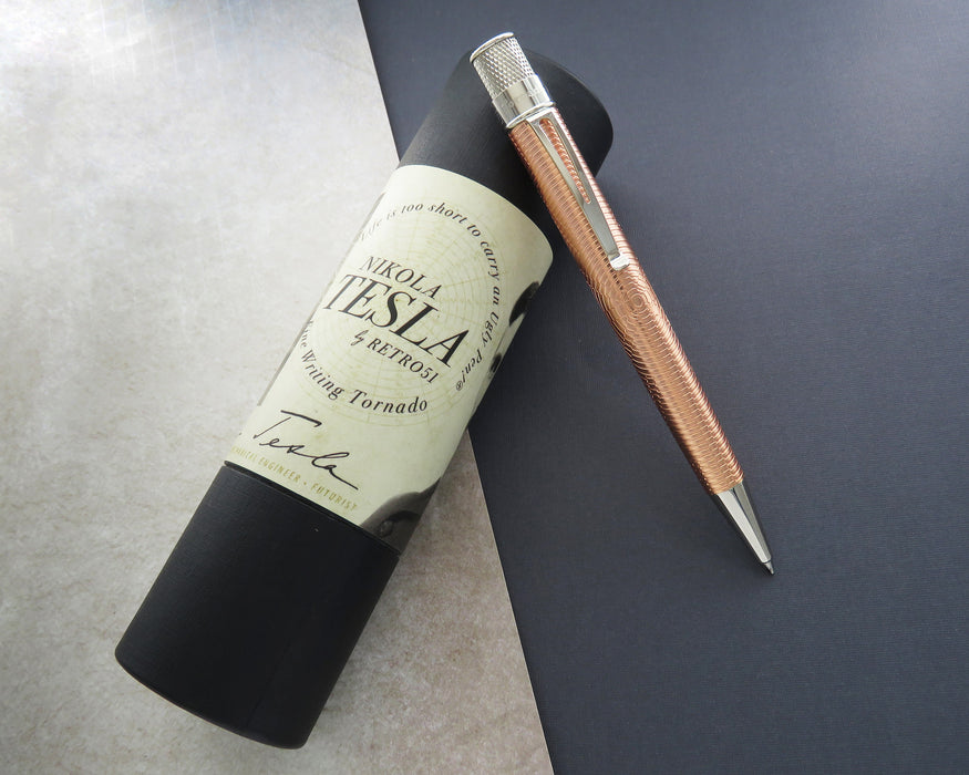Tornado™ Vintage Metalsmith - Nikola Tesla Rollerball
