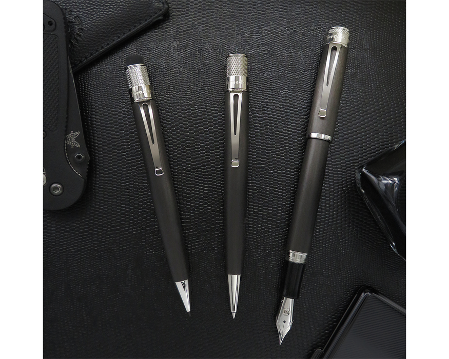 Tornado™ Platinum Executive - Rollerball de níquel negro
