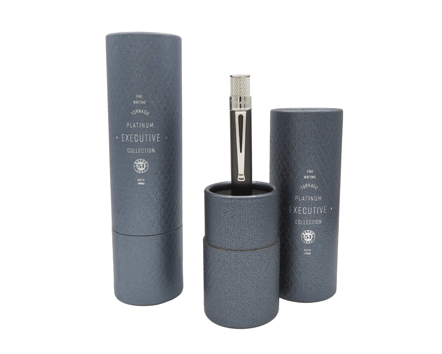 Tornado™ Platinum Executive - Rollerball de níquel negro