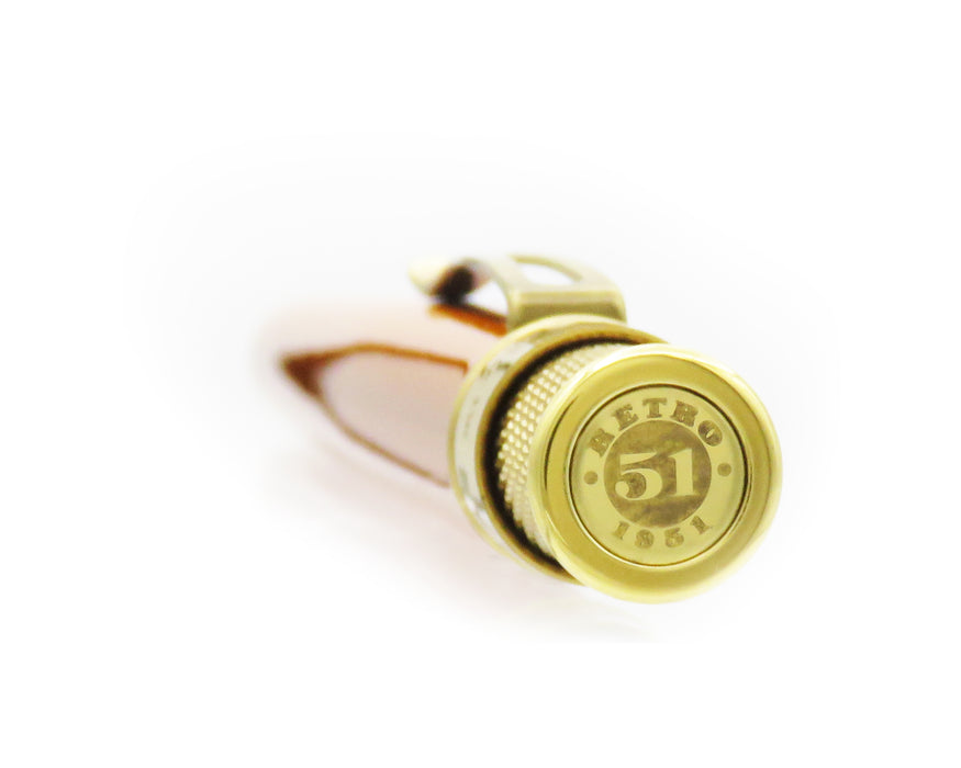 Tornado™ Brass Classic - Orange Rollerball