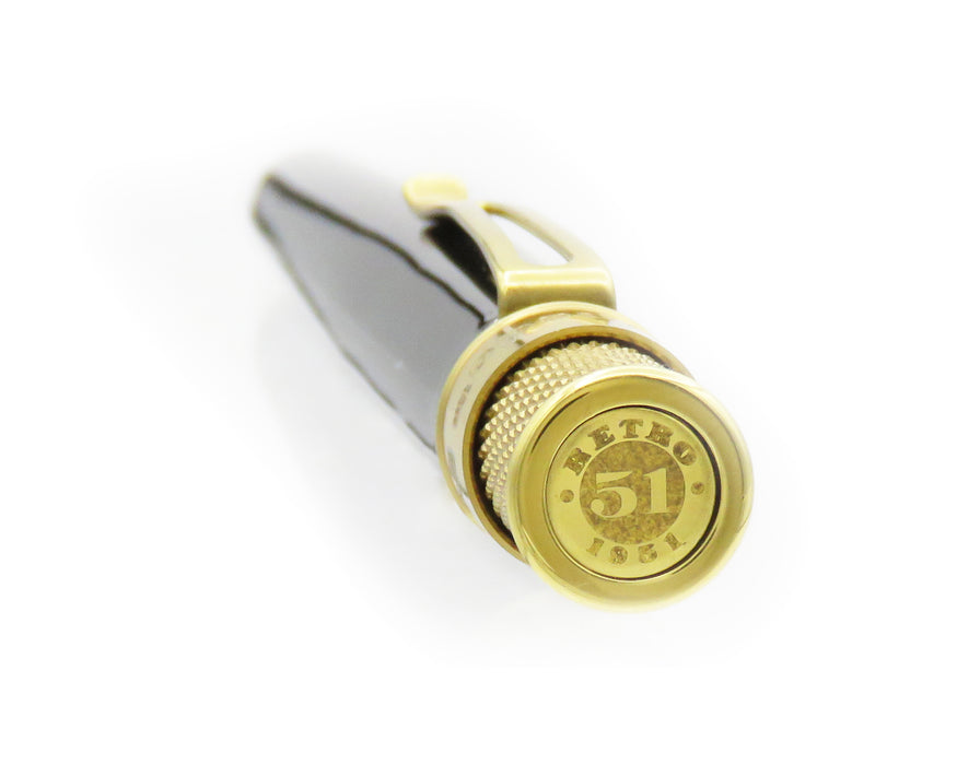 Tornado™ Brass Classic - Brown Rollerball