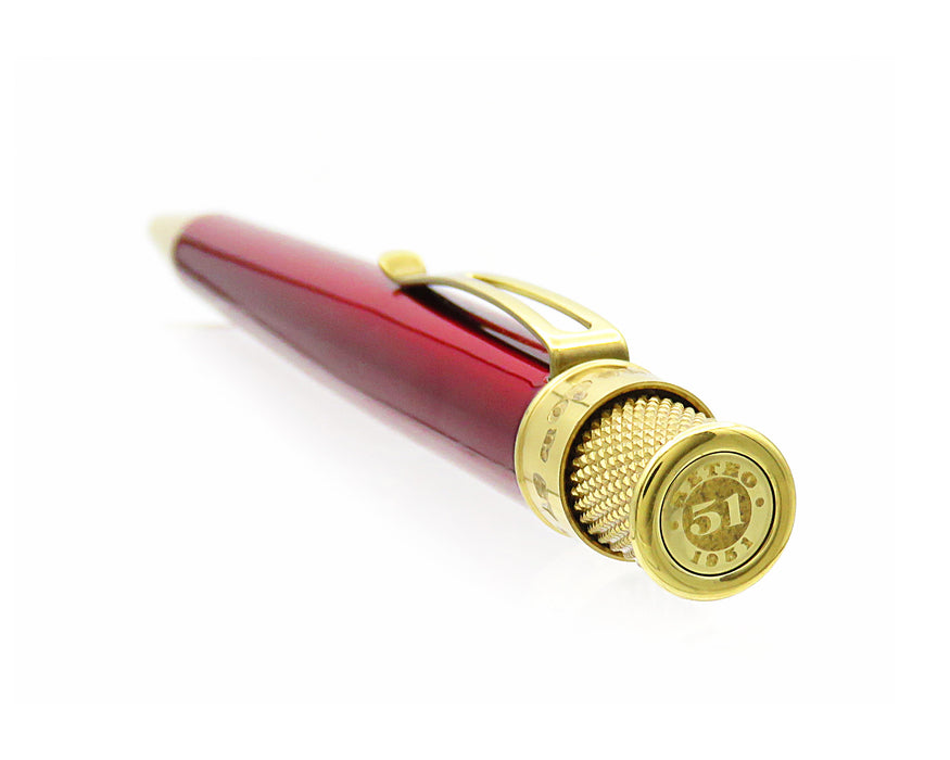 Tornado™ Brass Classic - Red Rollerball