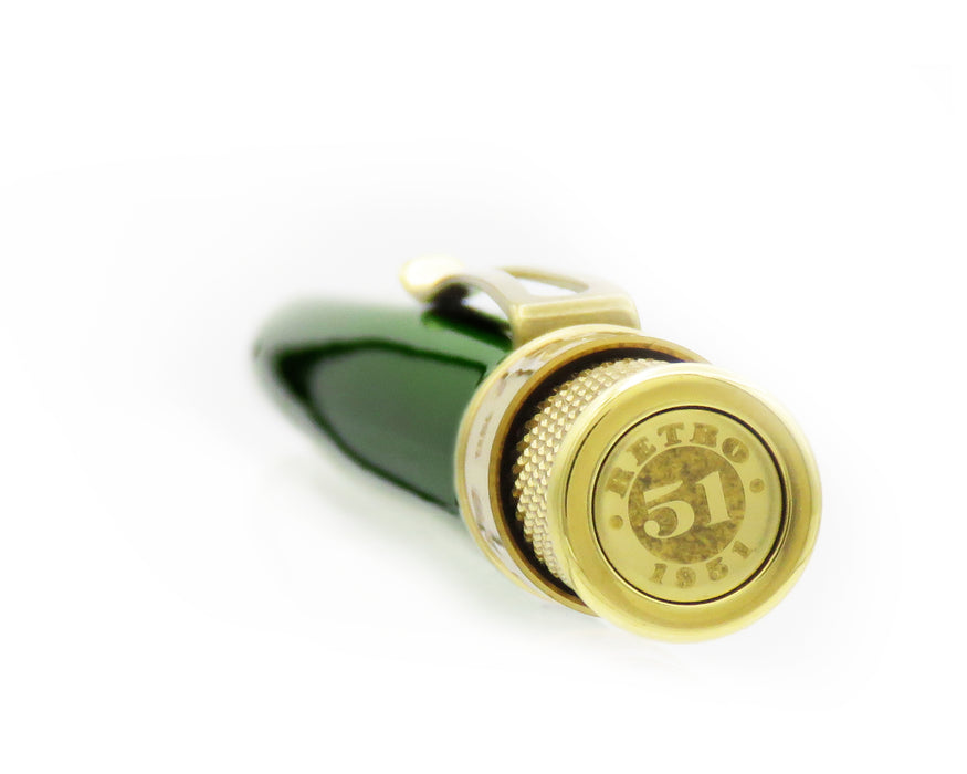 Tornado™ Brass Classic - Rollerball verde