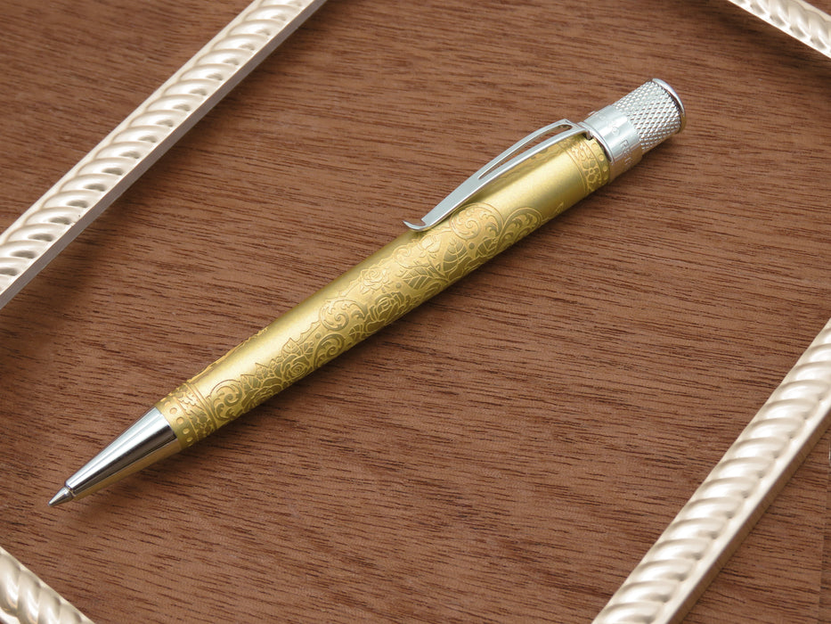 Tornado™ Vintage Metalsmith - Vintage Rose Rollerball Pen