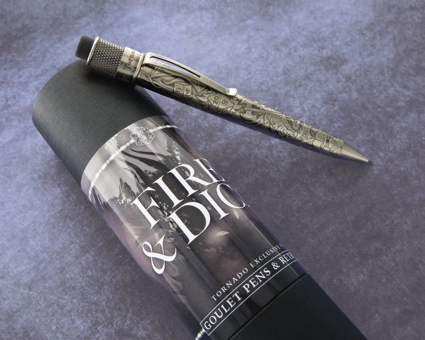 Goulet Pens - Fire & Dice Pencil 1.1mm