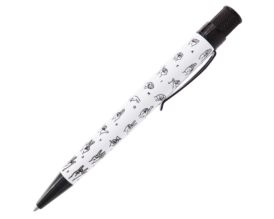 Bolígrafos Daddy Daughter - Rollerball ASL en blanco