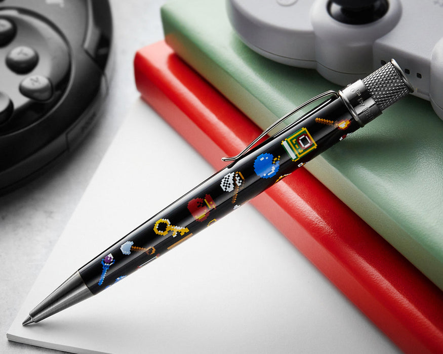Bolígrafos Goulet - Rollerball de inventario de 8 bits