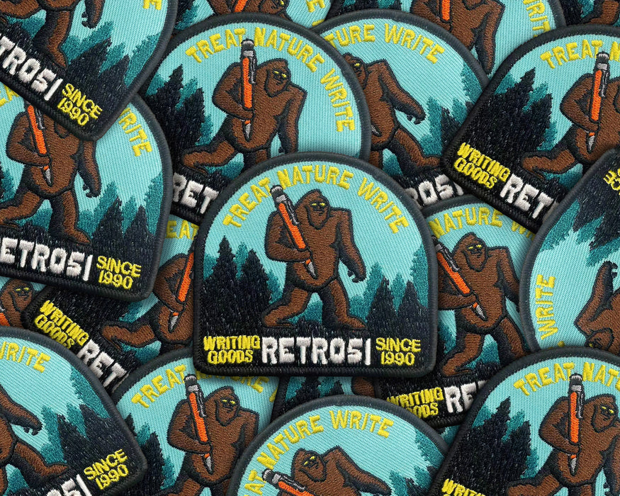 'Treat Nature Write' Patch