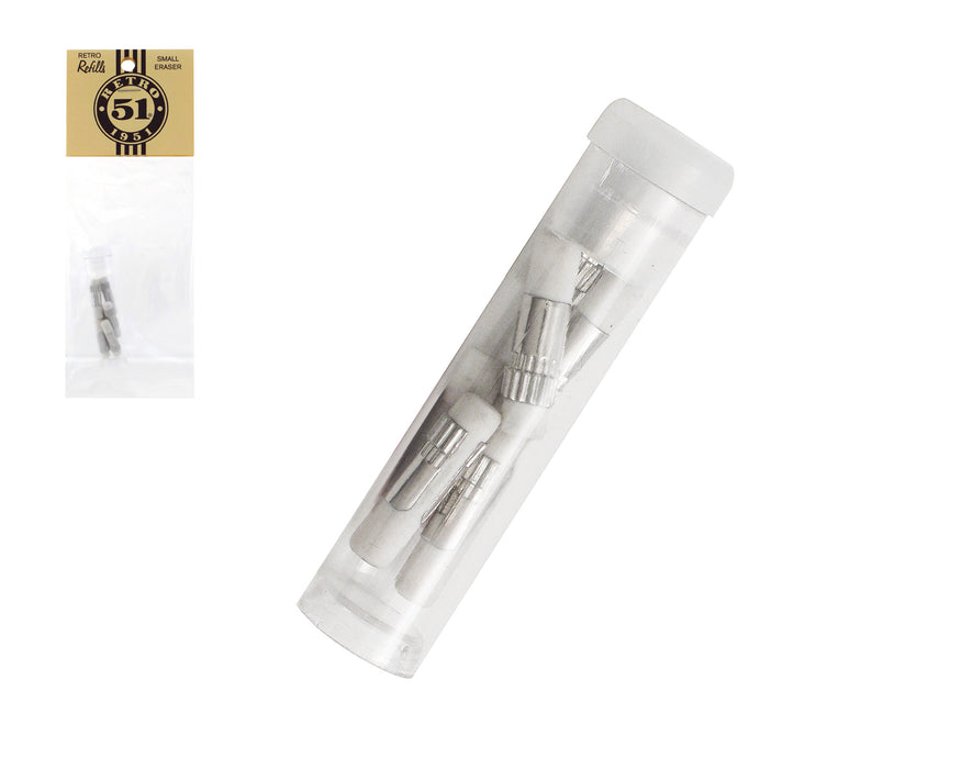 Borradores de lápiz blancos Hex-o-matic™, paquete de 6 