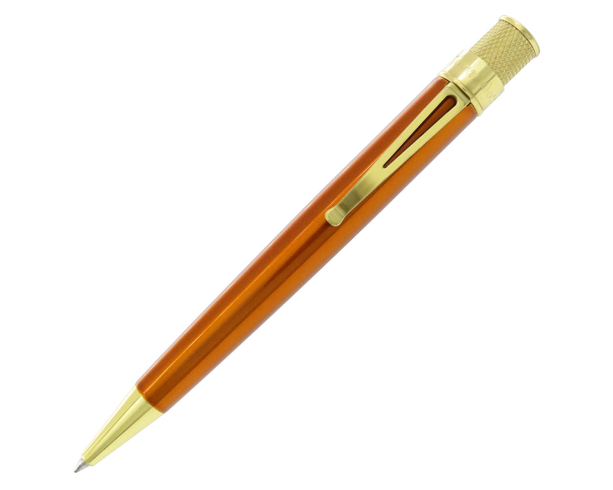 Tornado™ Brass Classic - Orange Rollerball