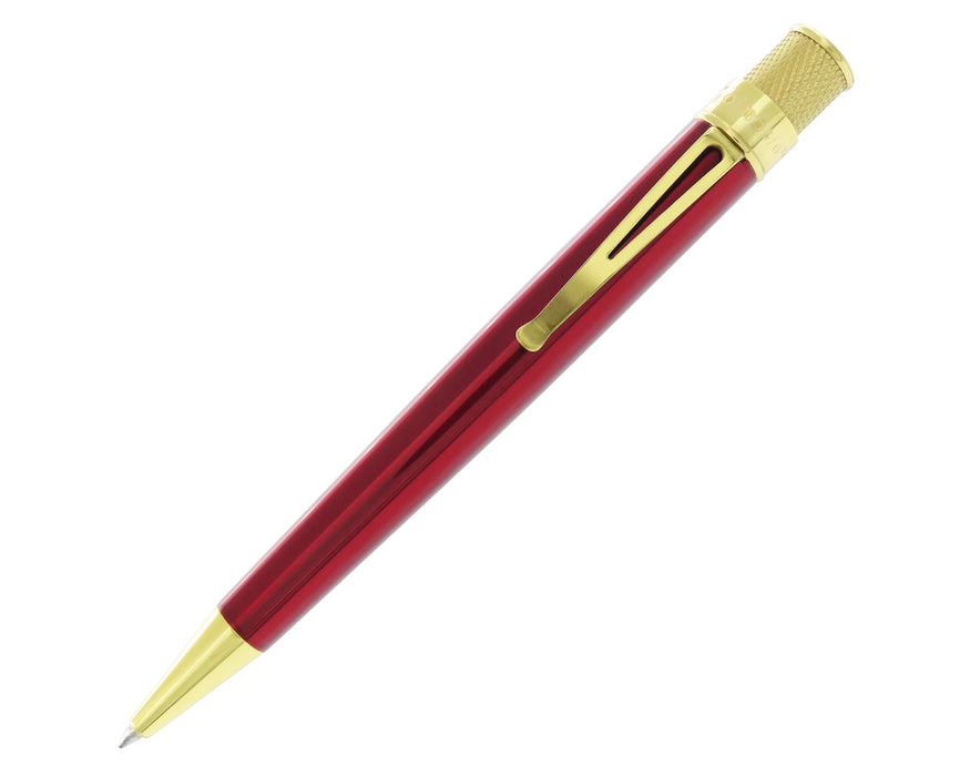 Tornado™ Brass Classic - Red Rollerball