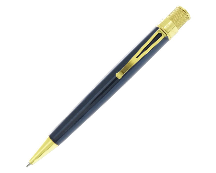 Tornado™ Brass Classic - Rollerball azul hielo