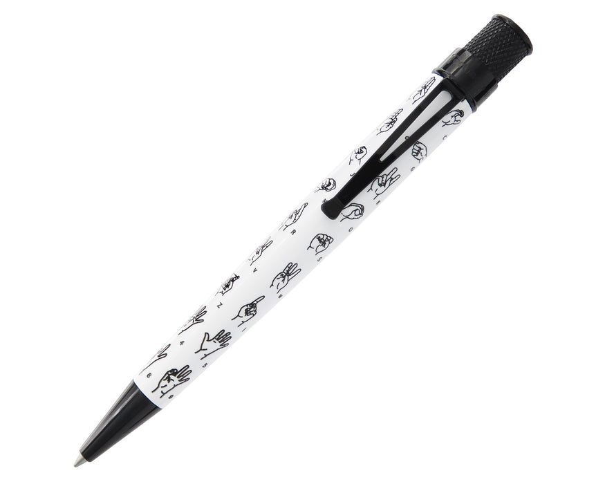 Bolígrafos Daddy Daughter - Rollerball ASL en blanco